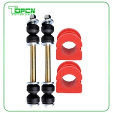 Front Sway Bar End Link & Bushing Kit For Chevy Silverado 1500 Tahoe GMC Yukon