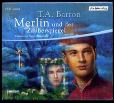 T. A. BARRON★MERLIN UND DER ZAUBERSPIEGEL★Hörbuch★4-CD-Schuber★~ NEUWERTIG★