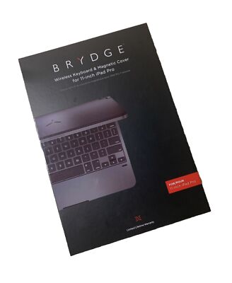 Brydge Wireless Keyboard with Detachable Cover for Apple iPad Pro 11''