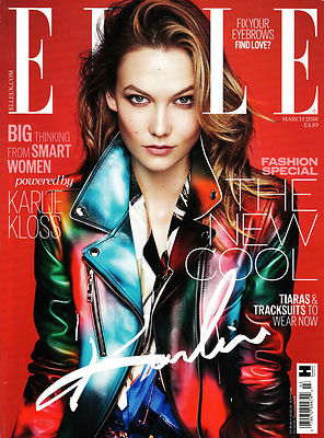 ELLE UK March 2016 Guest Editor: KARLIE KLOSS Olivia Hamilton ERIKA LINDER @New@
