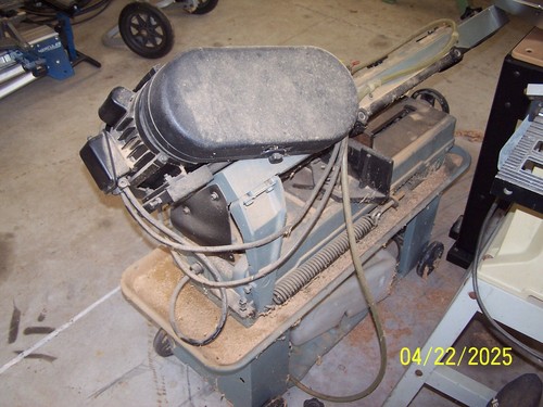 Enco 7" X 12" Retangular Metal Bandsaw Horizontal & Vertical W/ Coolant Pump - Picture 2 of 5