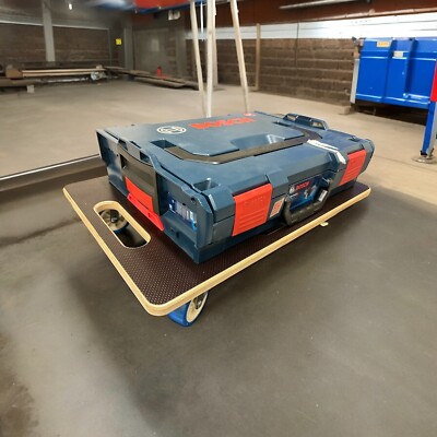 Rollbrett, Rollwagen Transportwagen passend für Bosch Sortimo L-Boxx bis 200 Kg