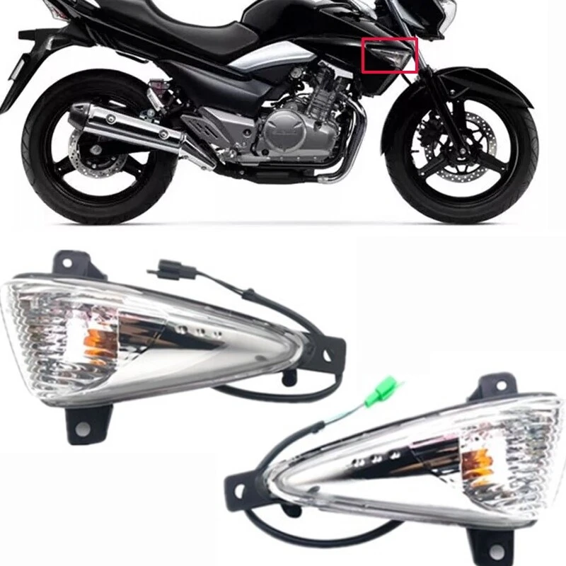 Front Light Turn Signal Indicator Light Lamp Fit For Suzuki GW250 inazuma Haojue - Image 2 of 4