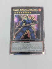 Yugioh Coach King Giantrainer MP24-EN034 Quarter Century Secret Rare 1st Ed