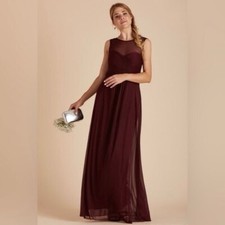 Birdy Grey Cabernet Ryan Maxi Dress Size Small Red Bridesmaid Formal NWT