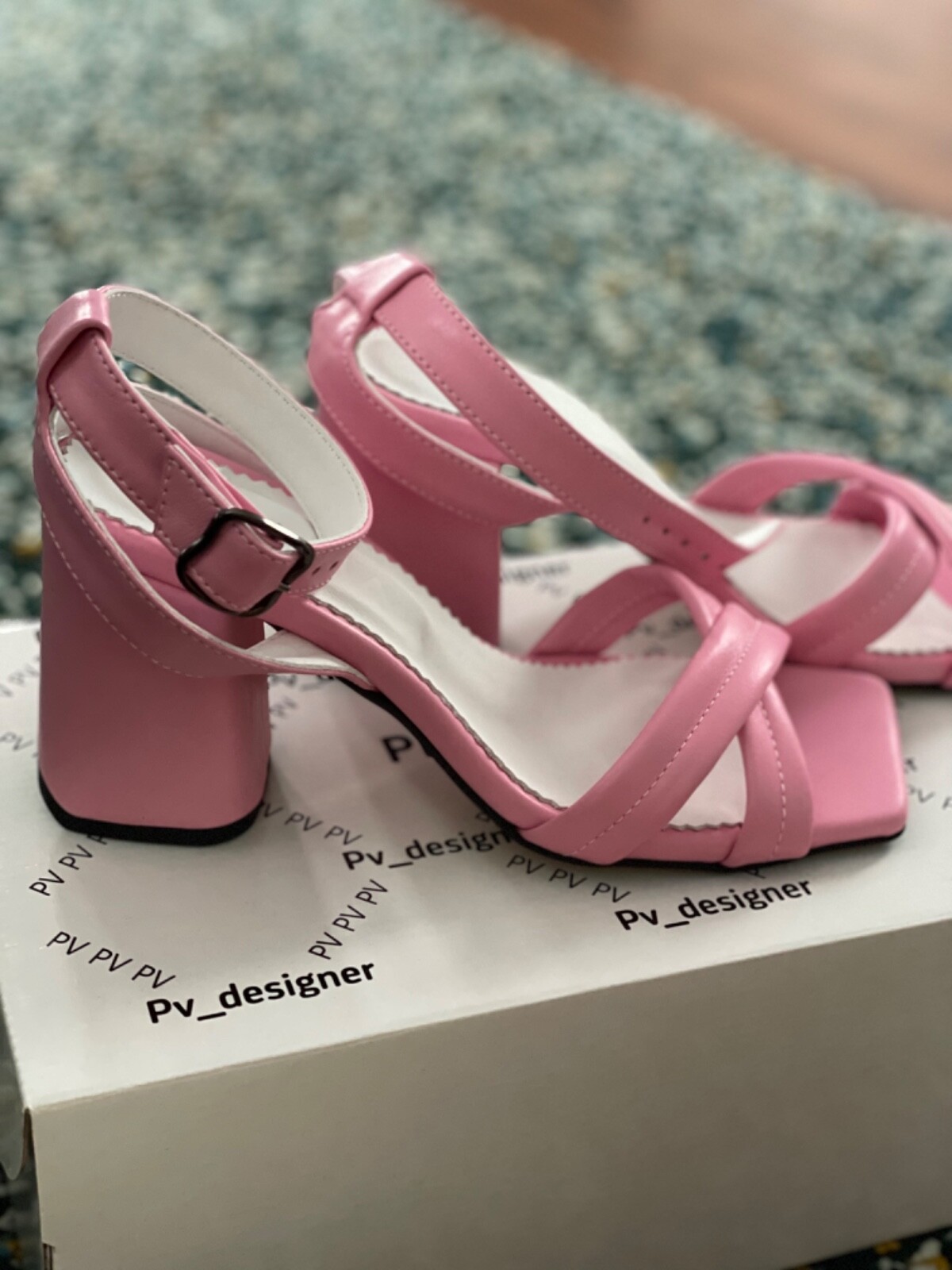 Sandals women heels (hand made)-image