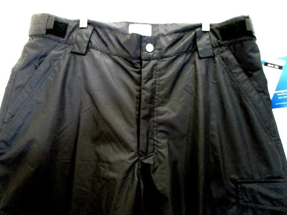 NWT WHITE SIERRA Tek Granite Cliff Men's 2XL Black Ski Snowboard Pants 5K/5K - Image 3 of 4