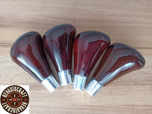 Perilla de cambio de marchas de madera de nogal JAGUAR transmisión automática (modelos 1988-2009) - Imagen 6 de 9