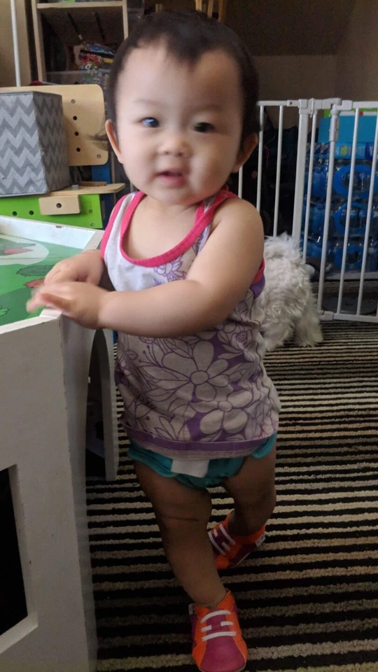 Jinwood Boys Girls Soft Sole Infant Toddler Athletic Baby Shoes Kids Shoes 0-3Y - Image 2 of 4