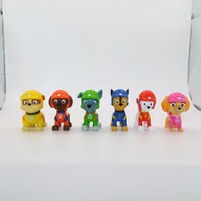 Paw Patrol Pup Squad Complete 6 Figure Set Chase Rocky Skye Marshall Zuma