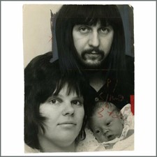 John Entwistle & Alison Wise 1972 Vintage Photograph (UK)