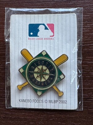 Seattle Mariners Pin badge /PINS /pin2002 Topps Kanebo Gum Japanese | eBay