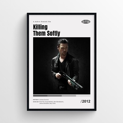 Killing Them Softly Movie Poster Print, Wall Art - Unframed