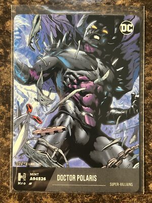 DC Hybrid Cards - Doctor Polaris - Physical Only - Mint Condition