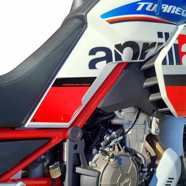 Aufkleber 3D Schutz Seitenlichter Motorrad Kompatibel Mit Aprilia Tuareg 660-image