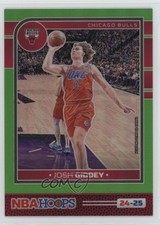 2024-25 Panini NBA Hoops Premium Lime Green Prizm 49/149 Josh Giddey #217 1aj