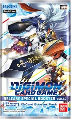 Bandai - Digimon Card Game: Release Special Booster Version.1.0 New
