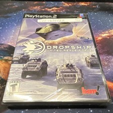 NEW SEALED Dropship: United Peace Force PS2 NTSC-U/C T-Teen