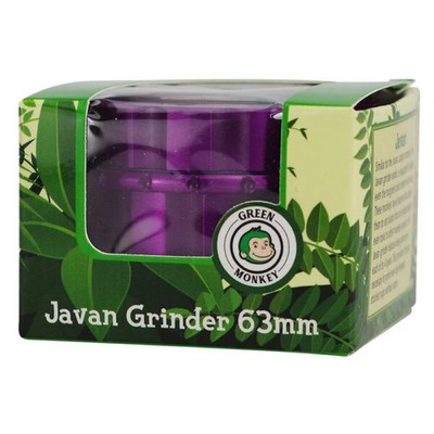 Green Monkey Metal Grinder 4-Part Javan 63mm (Purple)