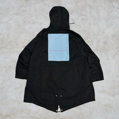 Raf Simons Printed Patch Parka サイズs BNWT Fred Perry x Raf Simons Printed Patch Parka Mens XL Relaxed