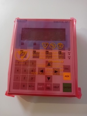 Siemens Bedienfeld Operator Panel S7 OP7-DP, 6AV3 607-1JC20-0AX1