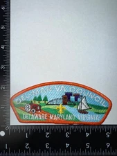 BSA Del-Mar-Va Counsil Delaware Maryland Virginia Boy Scouts Council Patch