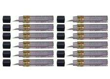 Pentel Super Hi-Polymer Lead Refill 0.2mm, Super Fine, HB, 12 Pieces/Tube C502-