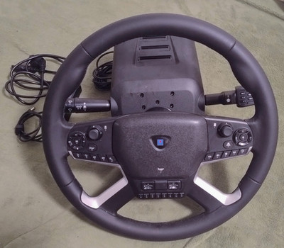 Komplettes HORI Force Feedback Truck Control System - Defekter Pedale Port