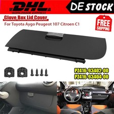 FÜR CITROEN C1 PEUGEOT 107 TOYOTA AYGO 07-14-HANDSCHUHFACH DECKEL KLAPPE SCHWARZ