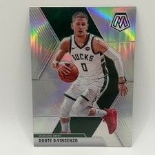 2019-20 Panini Mosaic Silver Prizm Donte DiVincenzo #135 MIL