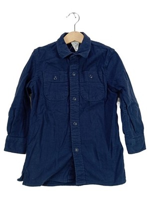 Gap Kinder Freizeithemd Gr. 110 Blau Casual Baumwolle