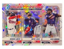 Royce Lewis 2021 Bowman Talent Pipeline Atomic Refractor /150 Twins