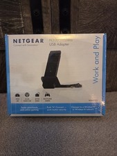 NETGEAR N300 Wireless USB Adapter WNA3100 Up to 300Mbps - New in sealed box