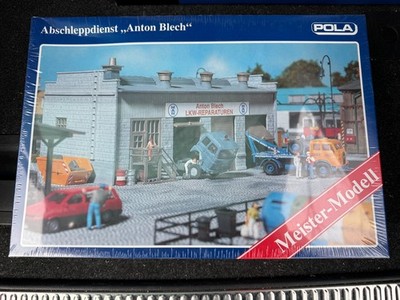 Pola 664 H0 1:87 Meister Modell Abschleppdienst Anton Blech nicht gebaut in OVP