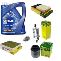 Mann Inspektionspaket 5L Mannol Special Plus 10W-30 FüR Skoda Fabia II Combi 1.6