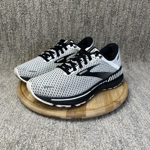 Brooks Adrenaline GTS 22 Womens Size 6.5 Shoes Running Lace Up Sneakers Gray GUC