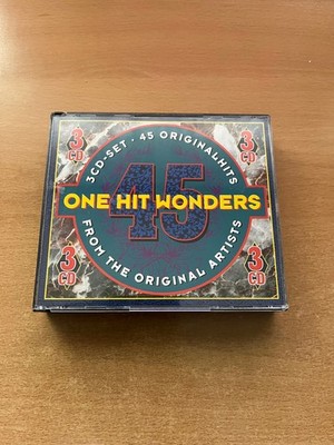 3 CD's  Various Artists - One hit wonders 1993 45 Original hits Castle CBC 8059