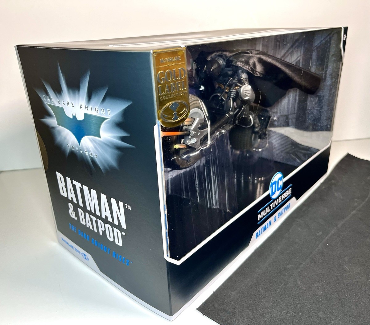 2025 McFarlane Gold Label DC Multiverse- Batman & Batpod (The Dark