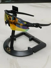 New OO9208 Oakley Radar EV Patn Sunglasses Black Frame, Polarized Lenses