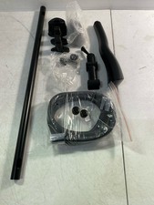 Delta 51579-BL Matte Black Hand Shower Package with H2Okinetic, Slide Bar Hose