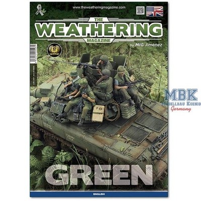 Ammo of MIG AMIG4528 Weathering Magazine No.29 ''Green''