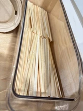 500pcs Sip Stirrers - Wood Coffee Stir Sticks Disposable Hot Drink Beverage Stir