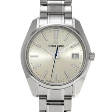 GRAND SEIKO Quartz SBGV205 9F82-0AA0 Silver Stainless Steel Quartz #W2904