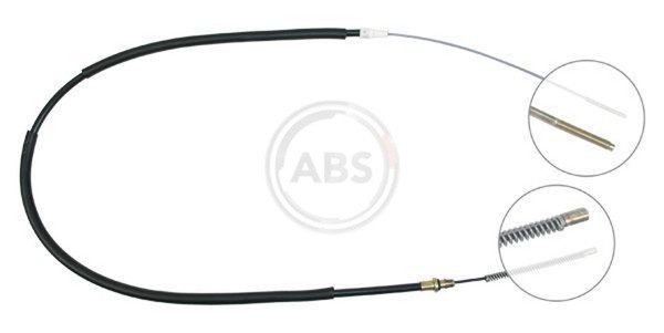 A.B.S. Bremsseil Seilzug Feststellbremse K12676 FüR Caddy Inca Vw Seat 2 9K9A Up-image