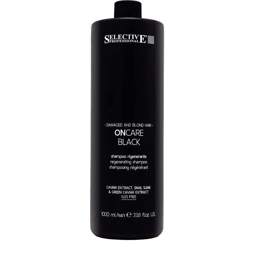 Selective Professional On Care Black Shampoo 1000ml