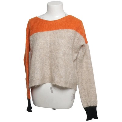 Grifoni, Strickpullover, Größe: 40, Orange/Beige/Schwarz #hp9