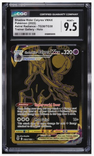 Shadow Rider Calyrex VMAX graded CGC 9.5 for sale on eBay