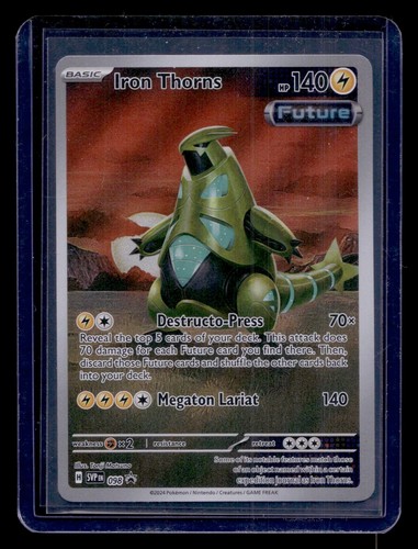 Iron Thorns SVP 098 Scarlet Violet Black Star Promo Holo 2024 English Pokemon NM