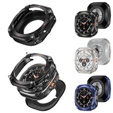 For Samsung Galaxy Watch Ultra 47mm Protective Case Metal Alloy Frame Bumper