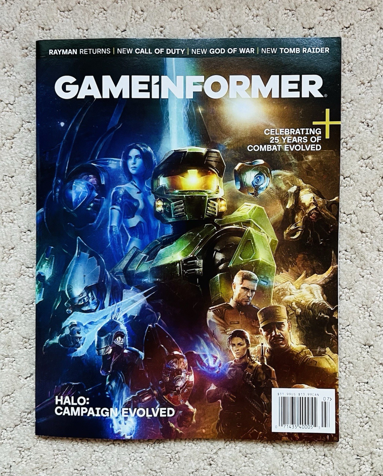 Game Informer Magazine issue 379 July 2026 Halo 25th Anniversary Edition 